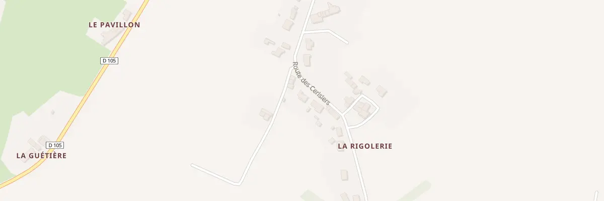 Plan du 243 Rte des Cerisiers au Loroux-Bottereau
