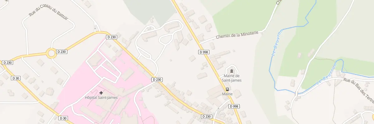 Plan du 2 Rue de la Liberation - St-Jame à Saint-James
