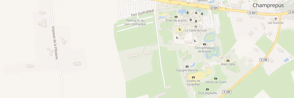 Plan du 629 Rue Saint Gaud à Champrepus