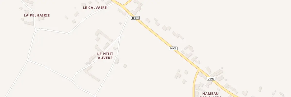 Plan du 10B Rte du Grand Chemin à Auvers