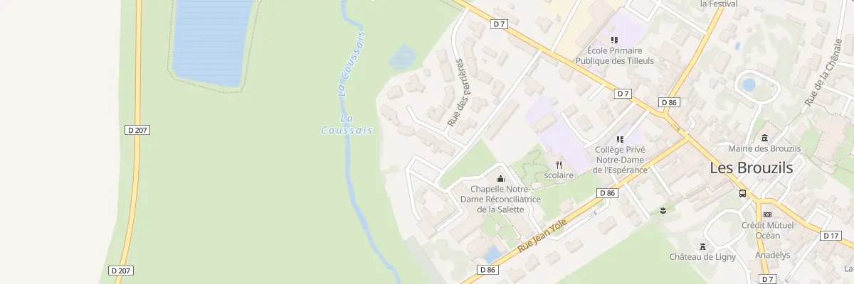 Plan du 18 Rue des perrières aux Brouzils