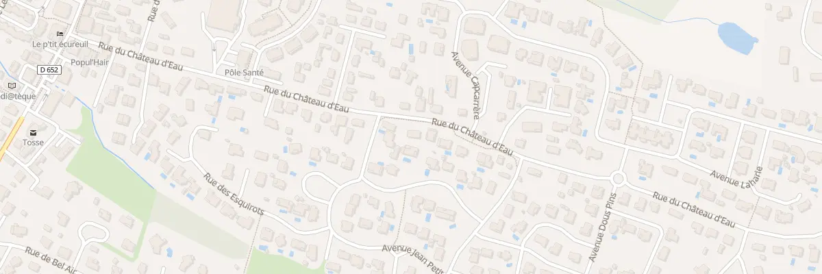 Plan du 37 Rue du Château d’Eau à Tosse