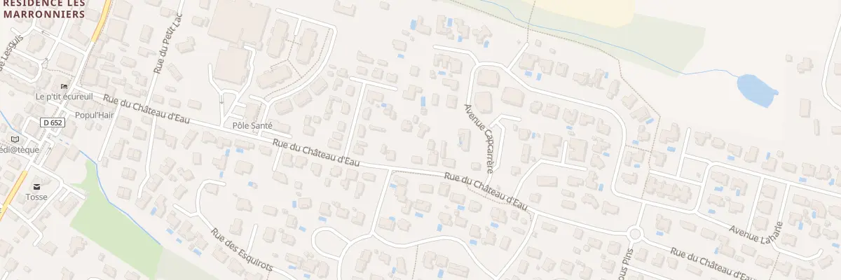 Plan du 30B Rue du Château d’Eau à Tosse