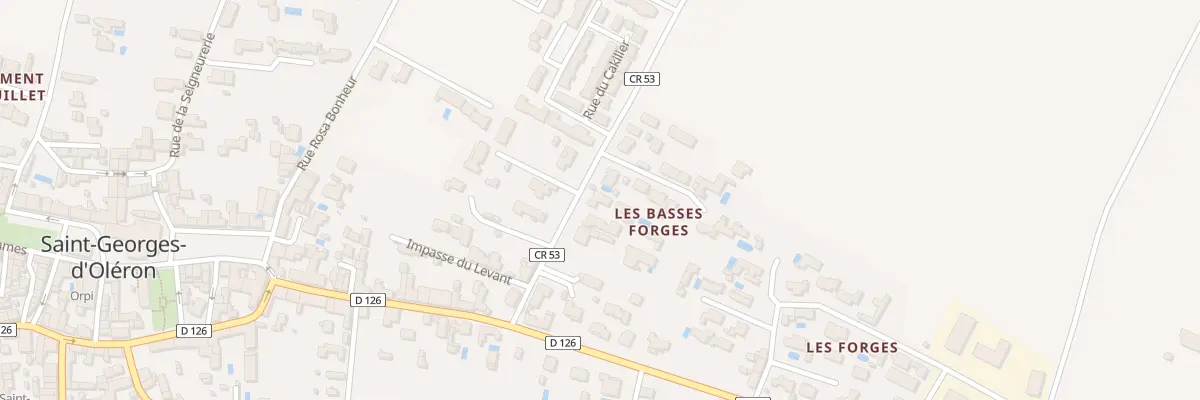 Plan du 120 Rue Jacqueline Auriol à Saint-Georges-d’Oléron
