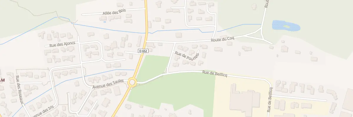 Plan du 3 Rue des Coquelicots à Tosse