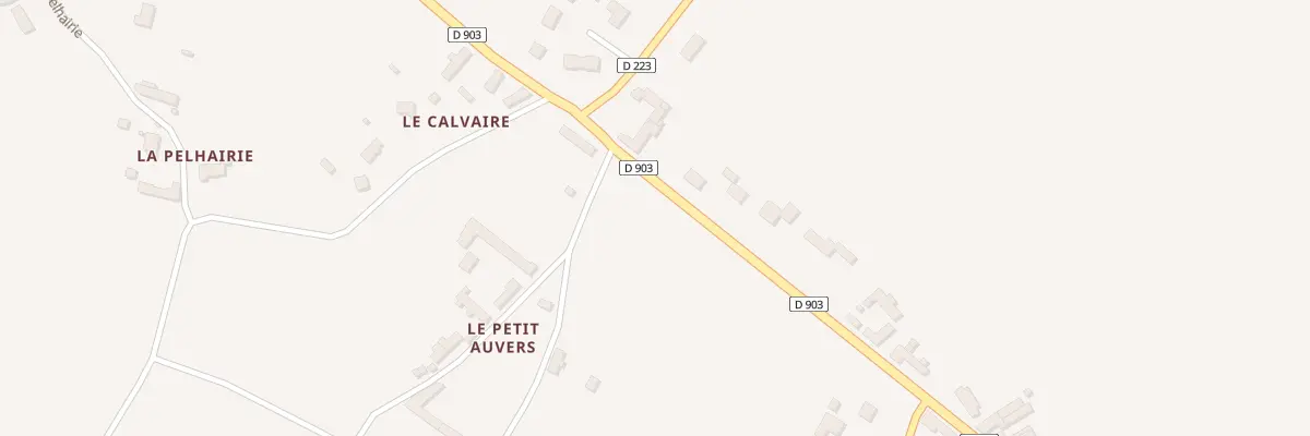Plan du 2A Rte du Grand Chemin à Auvers