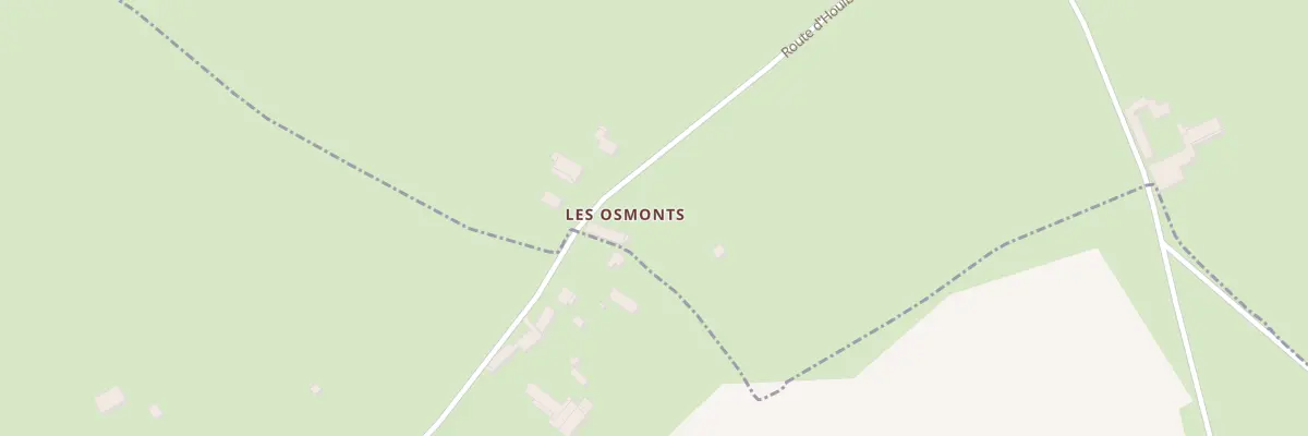 Plan du 2 Rte d’Houlbec à Fresville