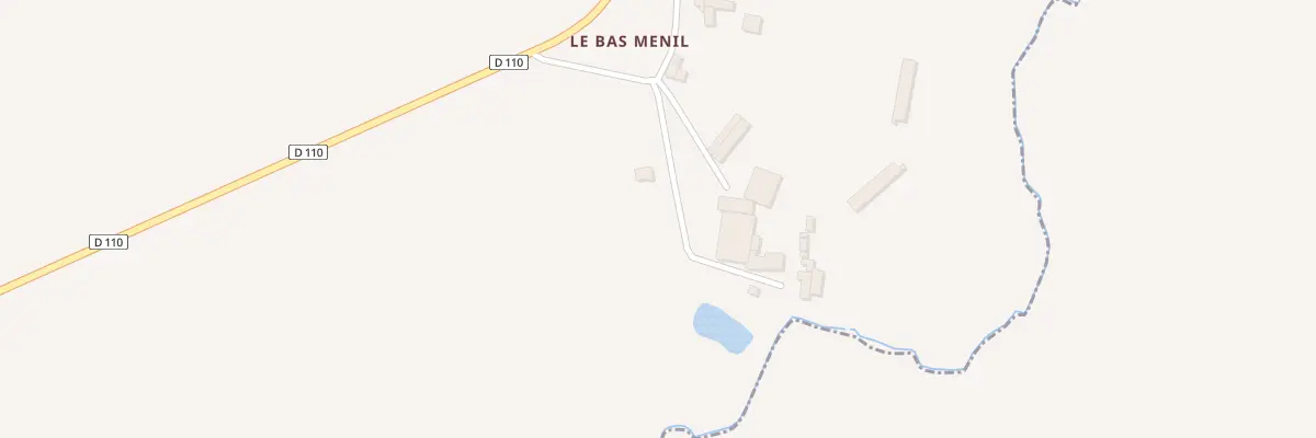 Plan du 5386 Le Bas Menil à Marcillé-Robert