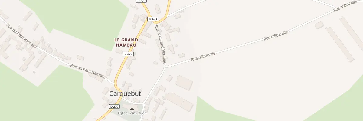 Plan du 1 Rue d’Eturville à Sainte-Mère-Église