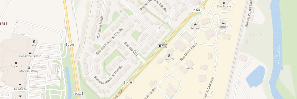 Plan du 19 Rue tournevent à Montaigu-Vendée