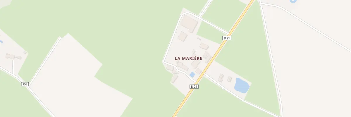 Plan du 80 La Mariere à Couffé