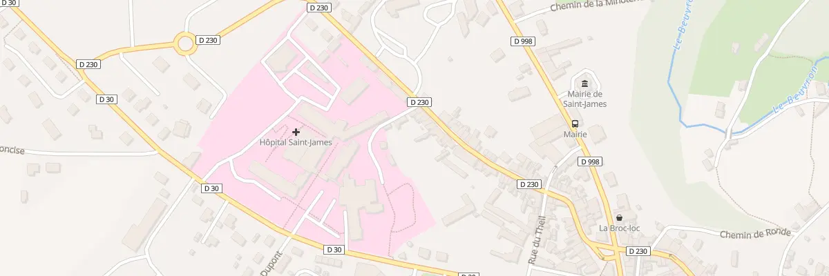 Plan du 31 Rue du Mont - St-James à Saint-James