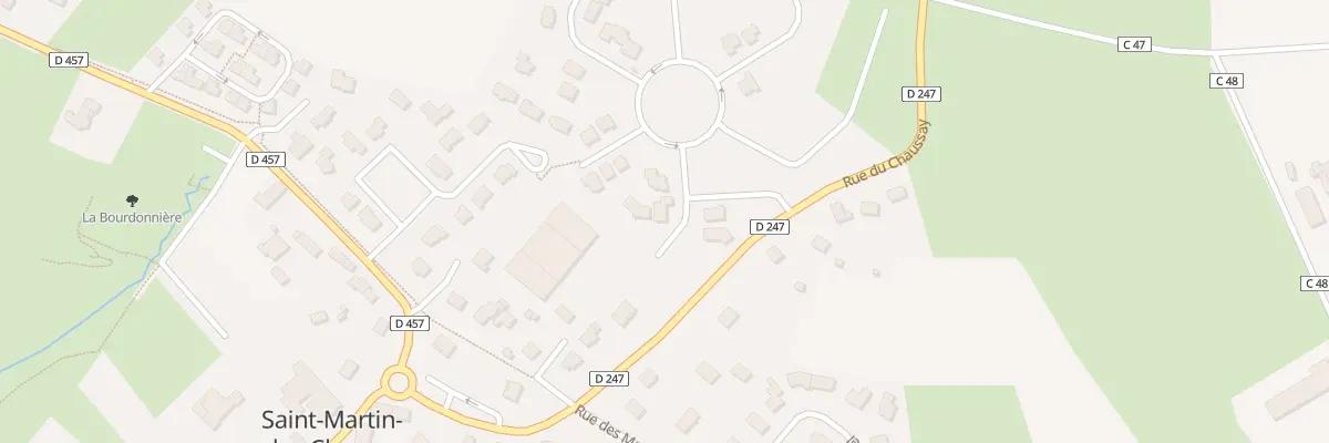 Plan du 48 Rue des Oliviers - St Martin à Avranches
