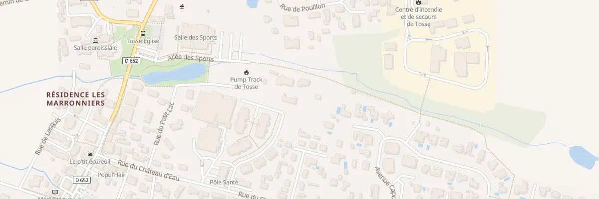 Plan du 9B Rue du Petit Lac à Tosse