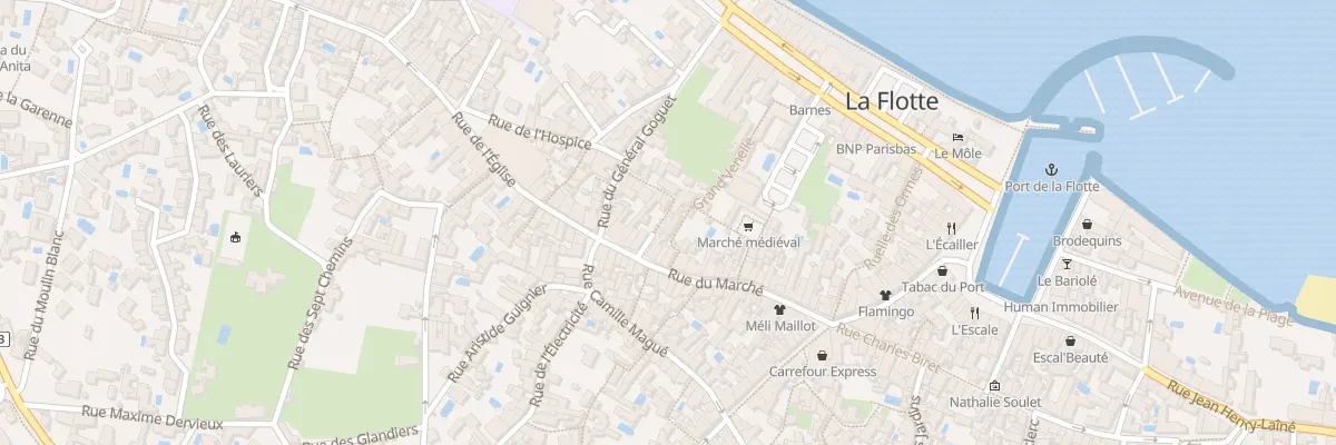 Plan du 6 Rle Sainte Catherine à La Flotte