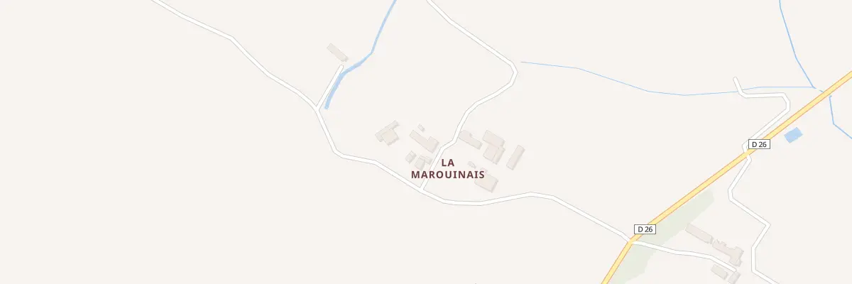 Plan du 5417 La Marouinais à Livré-sur-Changeon