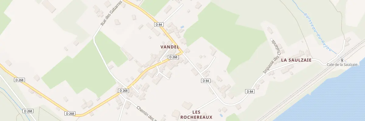 Plan du 72 Rue des Pêcheurs au Cellier