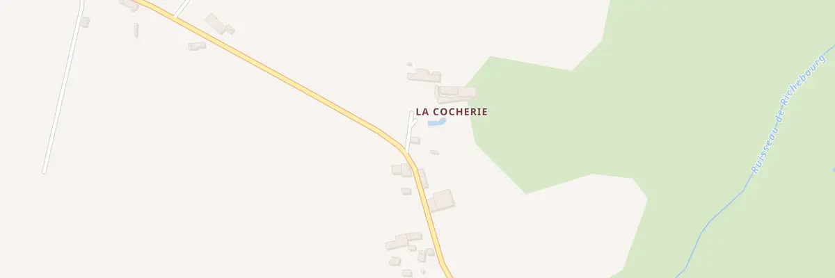 Plan du 5822 La Cocherie à Retiers