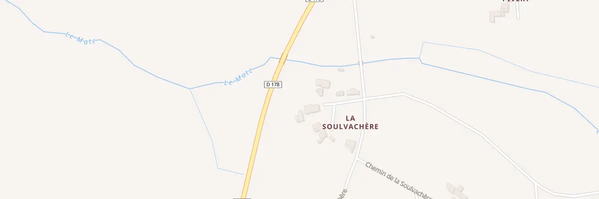 Plan du 6 Che de la Soulvachère à Martigné-Ferchaud