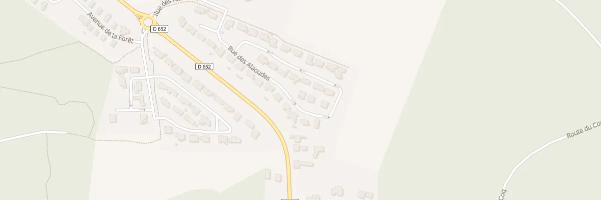 Plan du 1 Rue des Alaoudes à Tosse