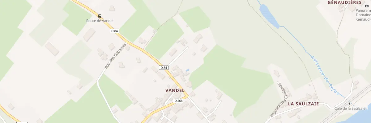 Plan du 78 Rte de la Loire au Cellier