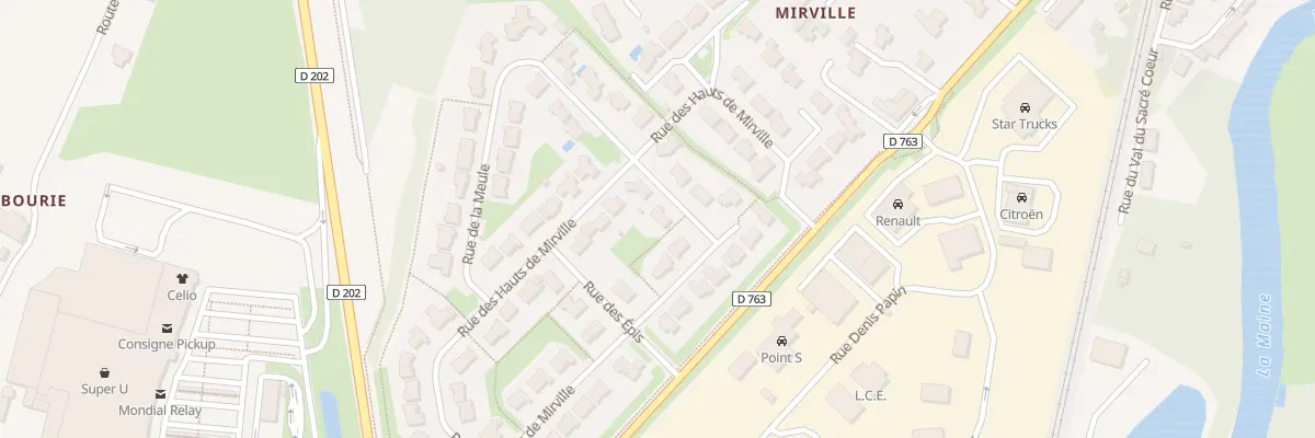 Plan du 4 Rue tournevent à Montaigu-Vendée