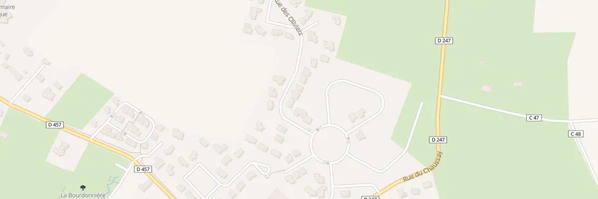 Plan du 29 Rue des Oliviers - St Martin à Avranches