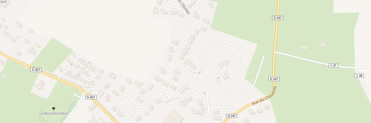 Plan du 33 Rue des Oliviers - St Martin à Avranches