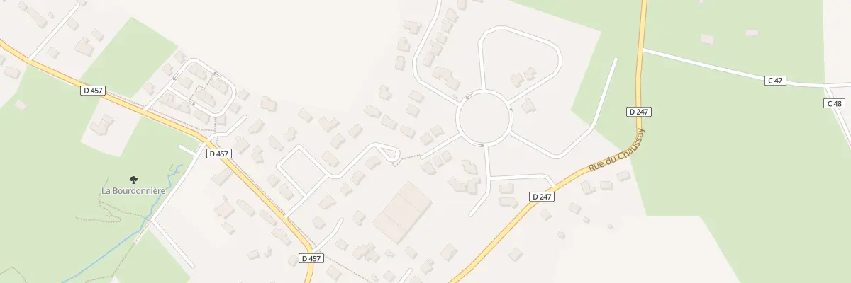 Plan du 36 Rue des Oliviers - St Martin à Avranches