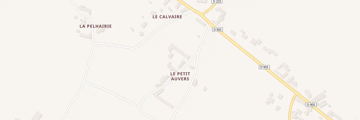 Plan du 4 Rte de la Godillerie à Auvers
