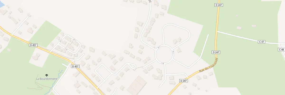 Plan du 30 Rue des Oliviers - St Martin à Avranches