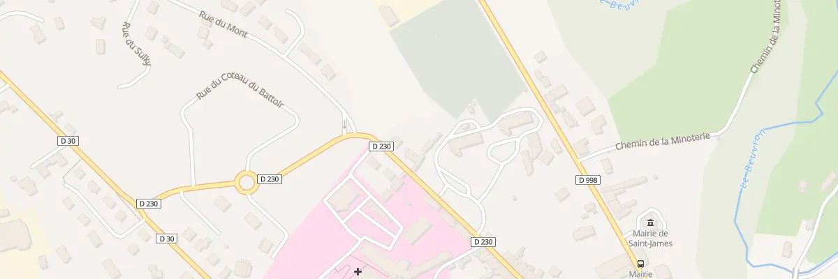 Plan du 44 Rue du Mont - St-James à Saint-James