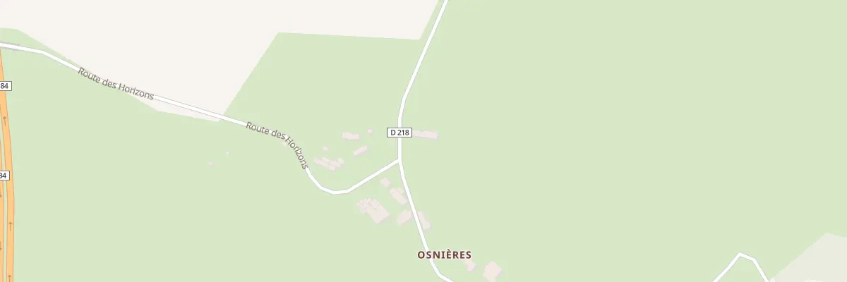 Plan du 14 Osnieres à Poilley