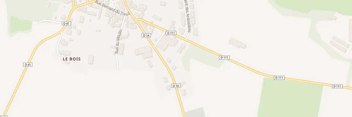 Plan du 2 Rue de la Barre-david à Grand-Auverné