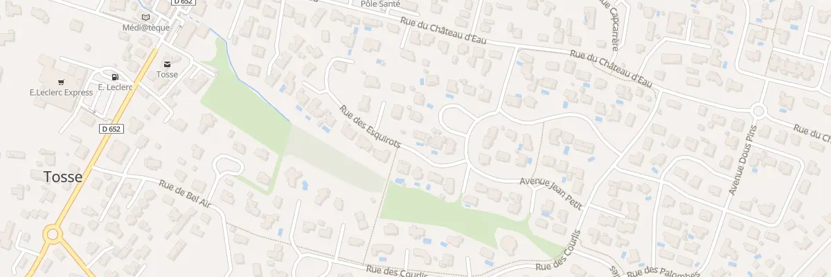 Plan du 44 Av de Jean Petit à Tosse