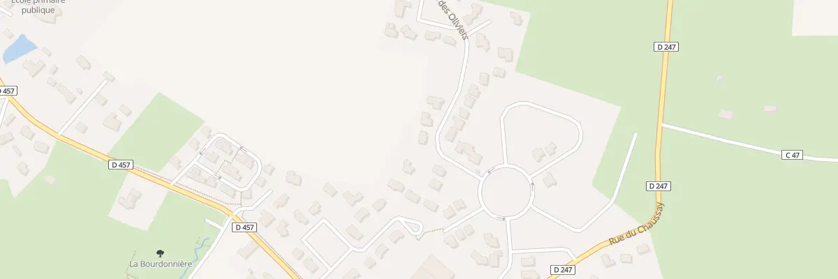Plan du 22 Rue des Oliviers - St Martin à Avranches