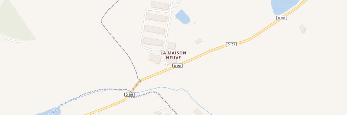 Plan du 5002 La Maison Neuve à Château-Guibert