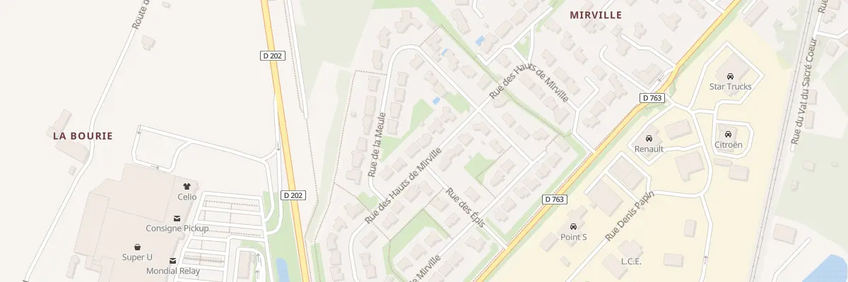 Plan du 16 Rue des hauts de mirville à Montaigu-Vendée