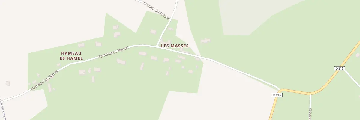 Plan du 9 Hameau les Masses à Quettehou