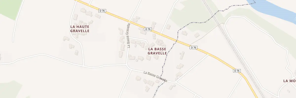 Plan du 9000 La Basse Gravelle à Monnières
