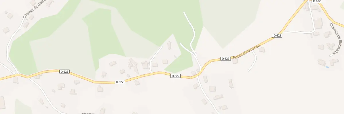 Plan du 540 Rte d’Atxoanea à Hasparren