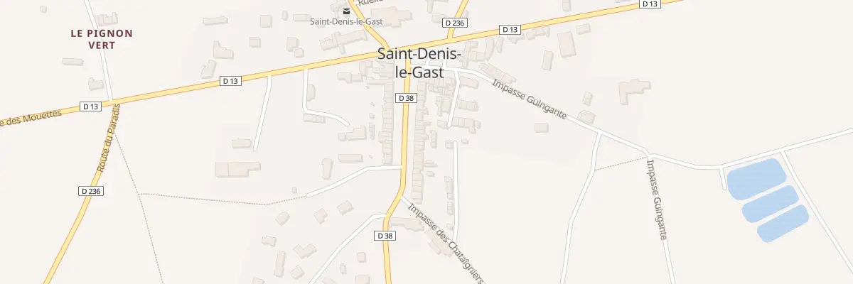 Plan du 17 Av des Tilleuls à Saint-Denis-le-Gast