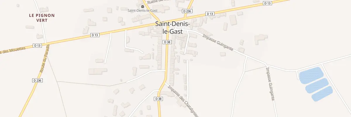 Plan du 15 Av des Tilleuls à Saint-Denis-le-Gast