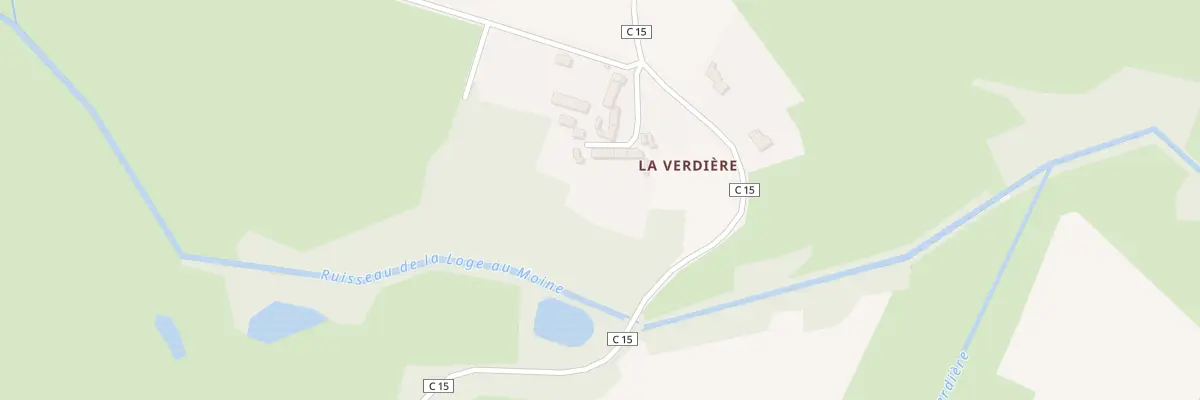 Plan du 5494 Les Verdieres à Couffé
