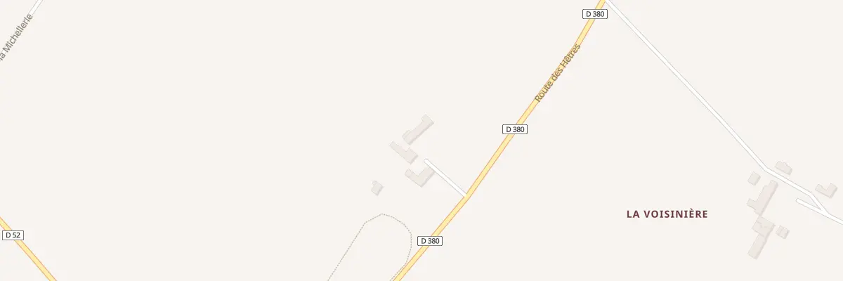 Plan du 5 Rte des Hêtres à Savigny