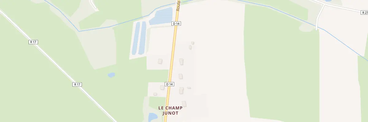 Plan du 12 Rte de Chateaubriant à Grand-Auverné