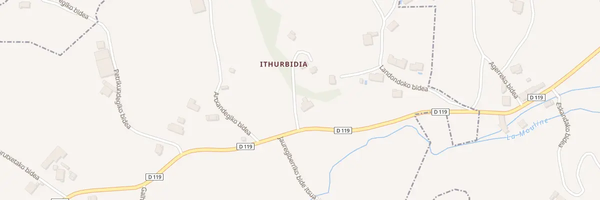 Plan du 5149 Ithurbidia à Louhossoa