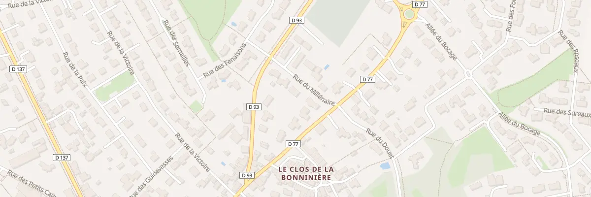 Plan du 6 Rue du millenaire à Montaigu-Vendée