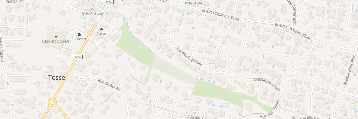 Plan du 46 All de Lesguis à Tosse
