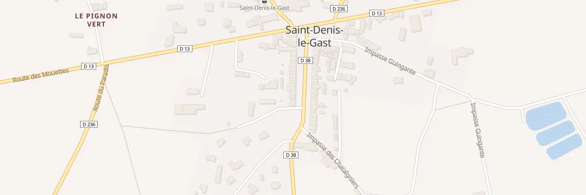 Plan du 32 Av des Tilleuls à Saint-Denis-le-Gast